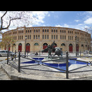 Die Stierkampfarena von El Puerto de Santa Maria